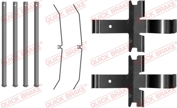 Accessory Kit, disc brake pad